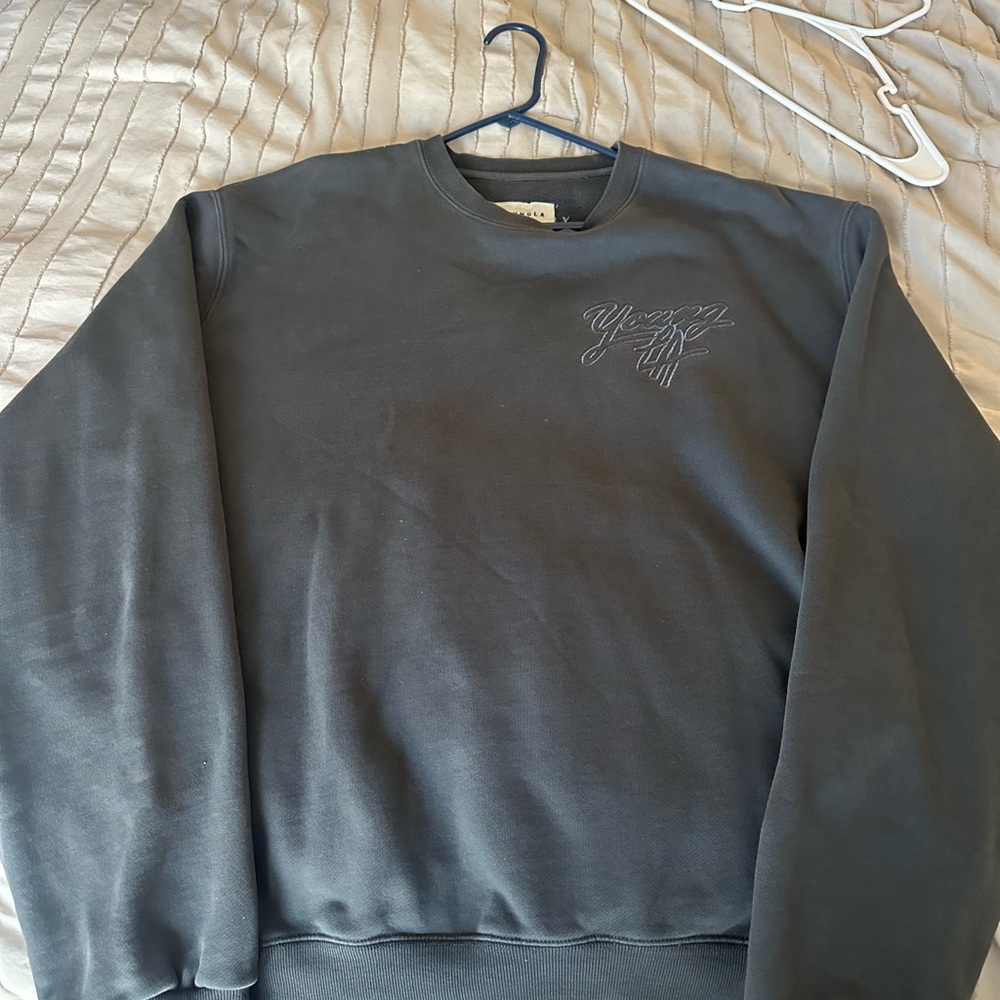 YoungLA Men's Charcoal Crewneck